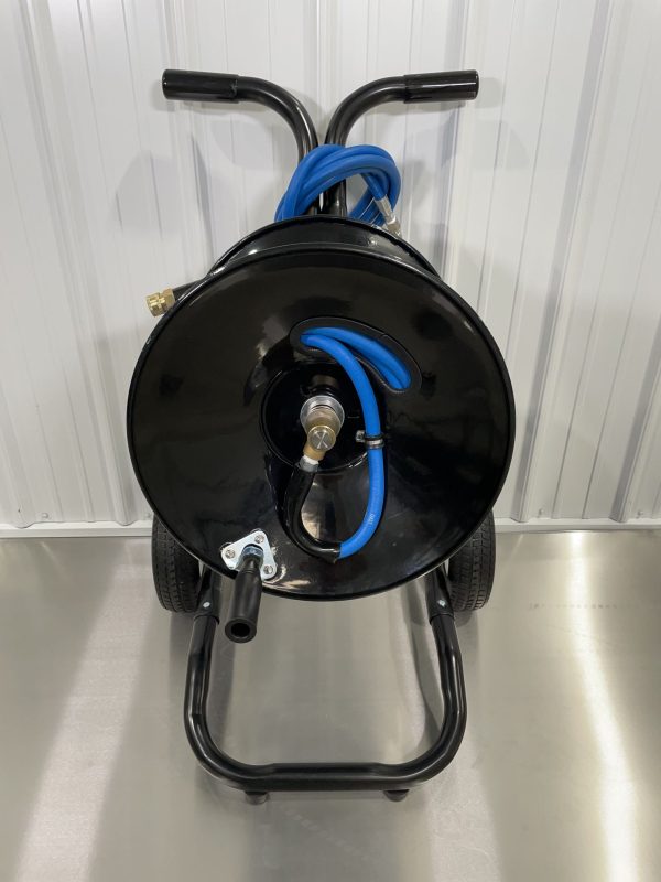Hose Cart with Reel, 10' Lead Hose, & 150' (BETTER) Hose - Image 2