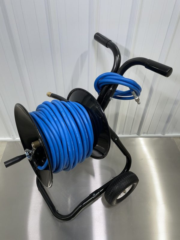 Hose Cart with Reel, 10' Lead Hose, & 150' (BETTER) Hose - Image 5