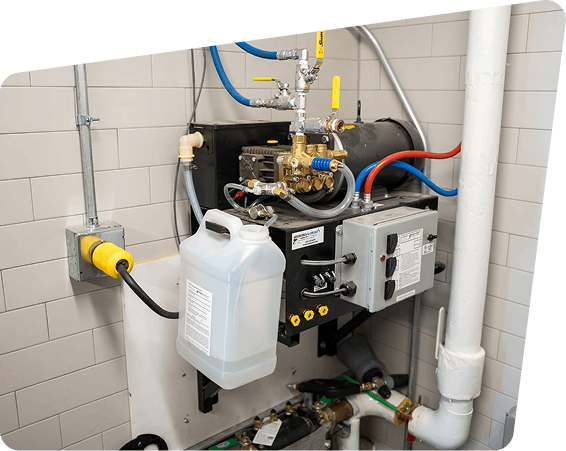 Engineered for easier, better cleaning